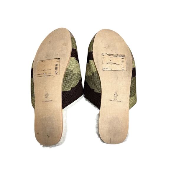 Anthropologie Far Away From Close Women’s Preston Camo Slippers Sz M/L Faux Fur - Picture 7 of 10